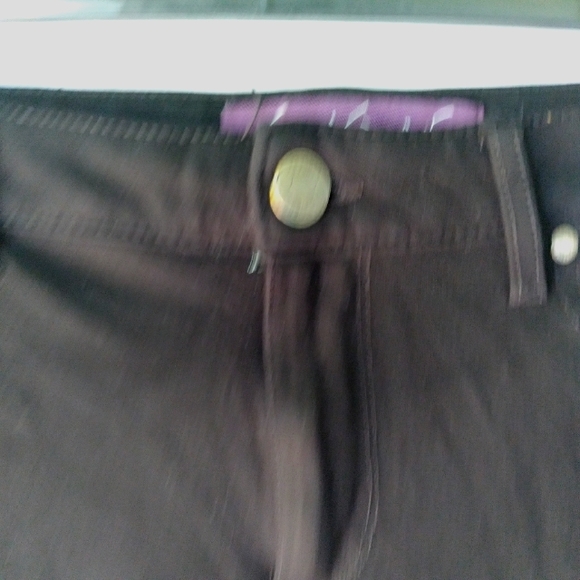 Gloria Vanderbilt Missy Pants Womens Size 8 Black Stretch Tappered Leg Reg Fit - Picture 3 of 6